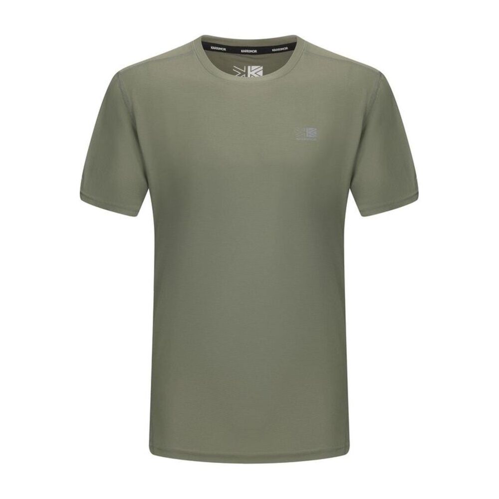 Karrimor Mens Running T-Shirt / Khaki Green